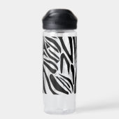 Bouteille D'eau Motif Zèbre (Arrière)