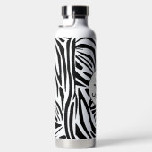 Bouteille D'eau Motif Zèbre (Droite)