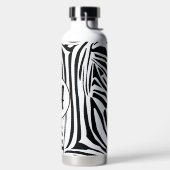 Bouteille D'eau Motif Zèbre (Droite)