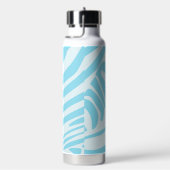 Bouteille D'eau Motif Zèbre Bleu (Évier)