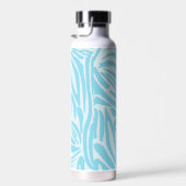 Bouteille D'eau Motif Zèbre Bleu (Plage)