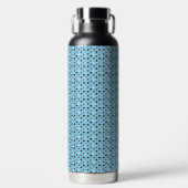 Bouteille D'eau Motifs de chat chic élégants (Avant)