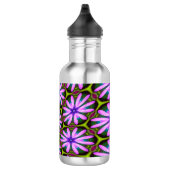 Bouteille D'eau Motifs marguerite violet (Droite)
