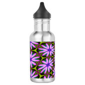 Bouteille D'eau Motifs marguerite violet (Gauche)