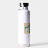 Bouteille D'eau Motivation de l'hydratation : Tracker à l'heure Bo (Plage)