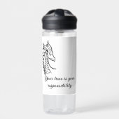 Bouteille D'eau Motivational Time Saver Water Bottle (Extérieur)