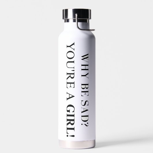 Bouteille d'eau motivationnelle pour les filles co (Gauche)