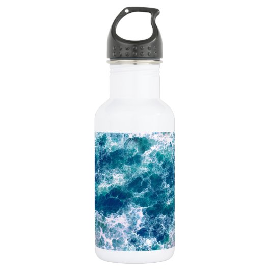 Bouteille D'eau Mousse mer (Devant)