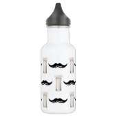 Bouteille D'eau Moustache de lait (Gauche)