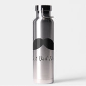 Bouteille D'eau Moustache noire (Gauche)