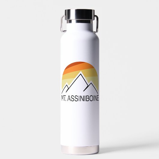 Bouteille D'eau Mt. Assiniboine Retro (Avant)