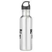 Bouteille D'eau Mufle de café maman plante (Devant)