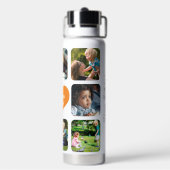 Bouteille D'eau Multi photo collage amour maman personnalisée (Arrière)