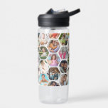 Bouteille D'eau Multi Photo Collage Simple Moderne Hexagon Motif<br><div class="desc">Multi Photo Collage Simple Moderne Hexagon Honeycomb Motif Bouteille d'eau personnalisée avec un collage photo de vos photos préférées en forme d'hexagone. Parfait pour les cadeaux d'anniversaire, Noël, Fête des Mères, Fête des pères, Grands-parents, frère, soeur, meilleur ami et plus. CONSEIL PHOTO : centrez vos photos avant de les télécharger...</div>