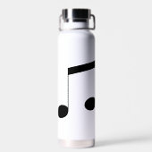 Bouteille D'eau Music Beam Note, (Arrière)