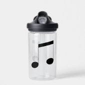 Bouteille D'eau Music Beam Note, (Avant)
