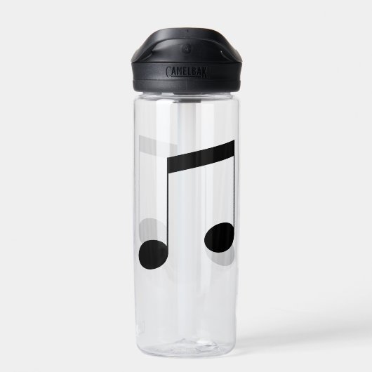 Bouteille D'eau Music Beam Note, (Arrière)