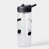 Bouteille D'eau Music Beam Note, (Gauche)