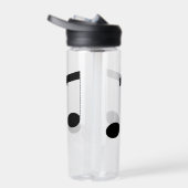 Bouteille D'eau Music Beam Note, (Droite)