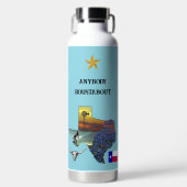 Bouteille D'eau My Texas - Illustrated map outline - personalize (Avant)