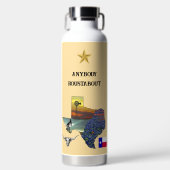 Bouteille D'eau My Texas - Illustrated map outline - personalize (Avant)
