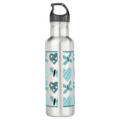 Bouteille D'eau Myasthenia Gravis Espoir, Courage, Force (Dos)