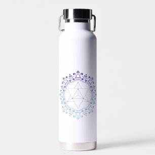 Bouteille D'eau Namaste Mandala Merkaba Yoga Méditation spirituell