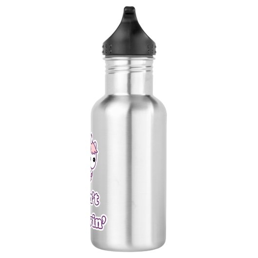 Bouteille D'eau N'arrêtez pas Believin dans les licornes (Droite)