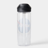Bouteille D'eau NASA clair Iconique 20 oz (Arrière)