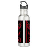 Bouteille D'eau Native American Thunderbird Illustration (Dos)