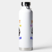 Bouteille D'eau N'attendez pas l'inspiration (Droite)
