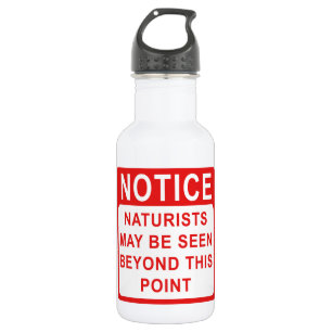 Bouteille D'eau Naturiste