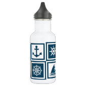 Bouteille D'eau Nautical themed design (Gauche)