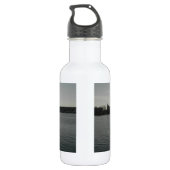 Bouteille D'eau Navigation dans le coucher du soleil (Dos)