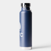 Bouteille D'eau Navy Blue Water Bottle with PLYC Logo  (Gauche)