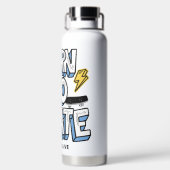 Bouteille D'eau Né à Skate Ride pour vivre (Plage)