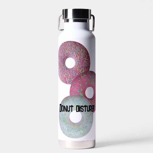 Bouteille D'eau Ne dérange pas ! (Avant)