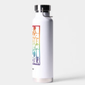 Bouteille D'eau Ne jamais sous-estimer l'enseignant de l'école pub (Gauche)