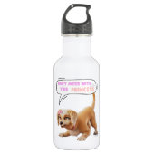 Bouteille D'eau Ne manquez pas cette princesse (Devant)