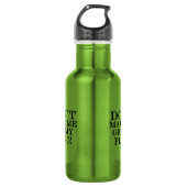 Bouteille D'eau Ne me fais pas chercher mon piano (Devant)