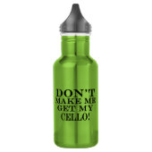 Bouteille D'eau Ne m'oblige pas à recevoir mon bonjour (Gauche)