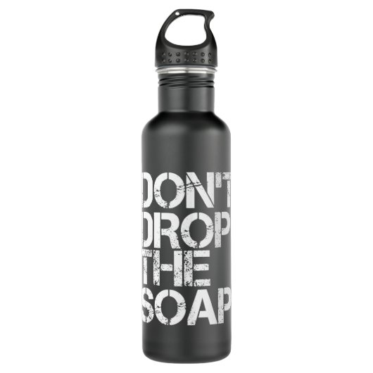 Bouteille D'eau NE PAS DÉPOSER LE SAAP Funny Prison Jail Visite ID (Devant)