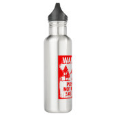 Bouteille D'eau Ne Pas Nourrir Le Sasquatch #USAPatriotGraphics © (Gauche)