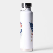 Bouteille D'eau Né Pour Être Liberté | (Plage)