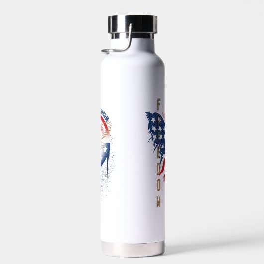 Bouteille D'eau Né Pour Être Liberté | (Plage)