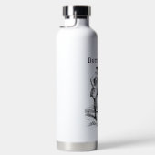 Bouteille D'eau Né pour pêcher (Droite)