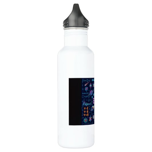 Bouteille D'eau Neon Science Equations Water Bottle | Physics Math (Gauche)