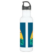 Bouteille D'eau Newport Beach Californie (Dos)