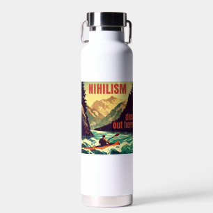 Bouteille D'eau Nihilisme Décède Ici Kayak