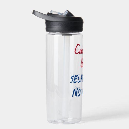Bouteille D'eau Niveau de confiance : Selfie sans filtre (Droite)